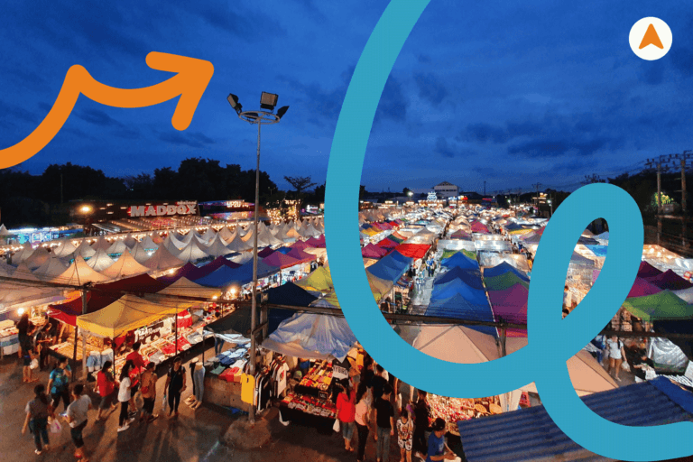 Jasa Tour Sepeda Night Market Jogja