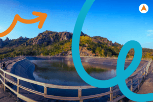 Jasa Tour Wisata Air Embung Nglanggeran Jogja