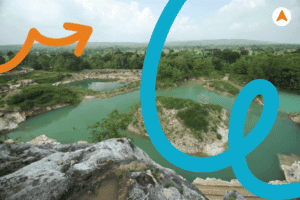 Jasa Tour Wisata Danau Telaga Biru Semin Jogja