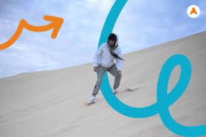 Sandboarding Gumuk Pasir