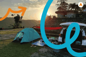 Camping di Watu Tapak Camp Hill ​