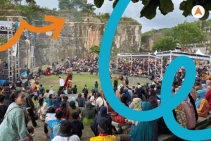 Pertunjukan Seni di Amphitheater​