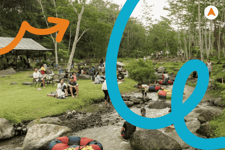 Paket Wisata Air Sungai Kaliurang 1