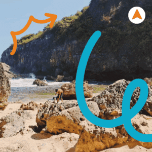 Batuan Karang Rocky Path​