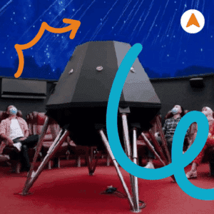 Pertunjukan Dome Planetarium​