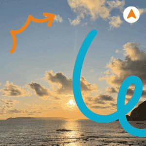 Sunset di Garis Pantai​