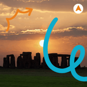 Golden Hour Stone Henge
